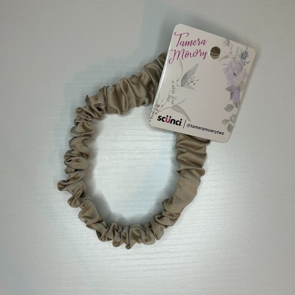 NWT tan stretchy headband